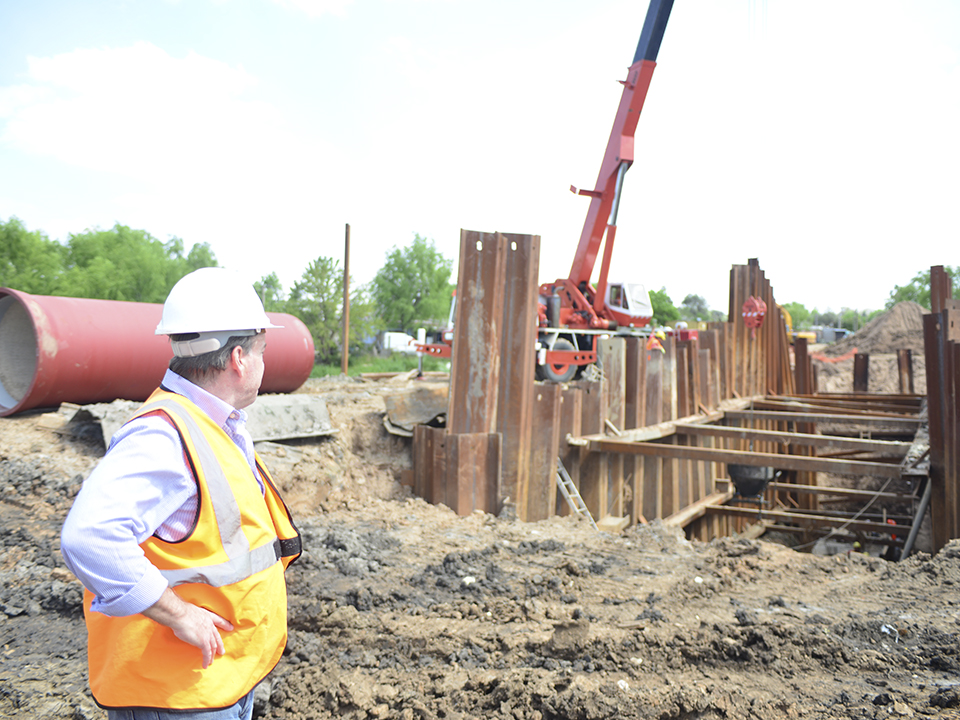 Plan de Saneamiento Urbano IV, Lote 2, Conducciones